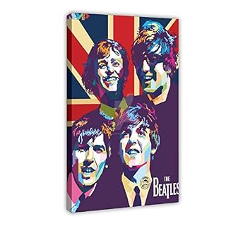 14 posters sur toile représentant le groupe de rock légendaire The Beatles – Décoration murale pour salon, chambre à… - Les Beatles, Paul McCartney, John Lennon, RIngo Starr, George Harrison
