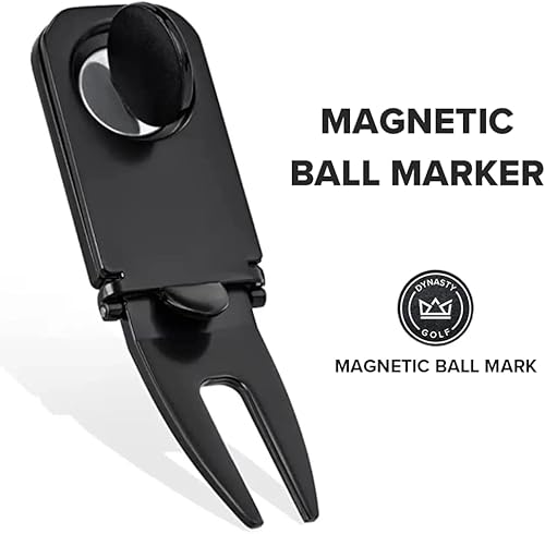 Miniatura 2 de Dynasty Golf Soporte magnético para puros de golf, carrito de golf, clip de soporte para cigarros para carrito de golf, mantiene tu cigarro seguro,