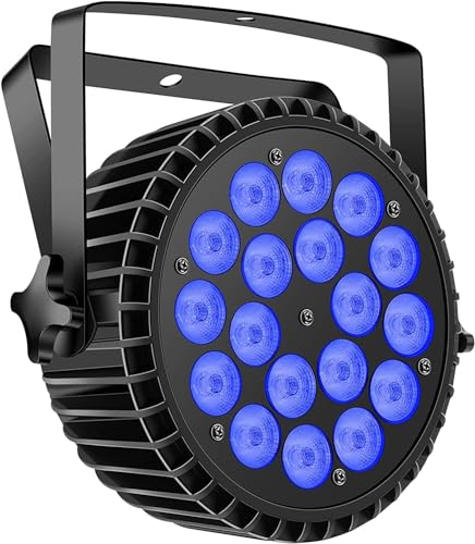 U.King LEDパーライト 3個セット Amazon.co.jp: U`King 11Wx18 LED ステージライト ディスコ