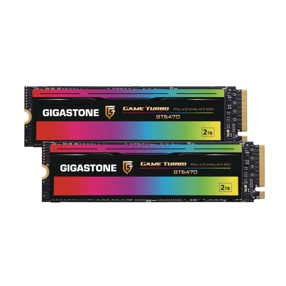 Amazon.com: Gigastone 2TB Game Turbo PCIe Gen4x4 SSD (2-Pack) Up