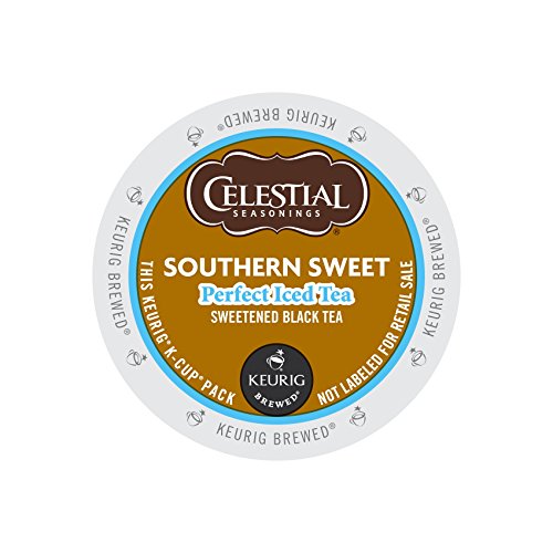 Celestial Seasonings® Southern Sweet Perfect Iced Tea Single-Serve K-Cups®, 2 Oz, Box Of 22