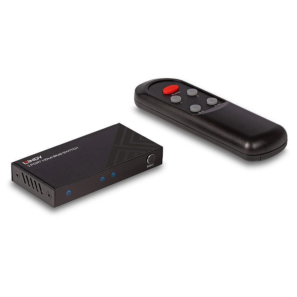 Lindy 2 Port HDMI 8K60 Switch, black