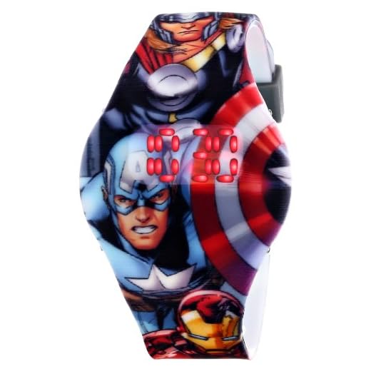 Marvel Kids' AVG1517 The Avengers Digital Watch