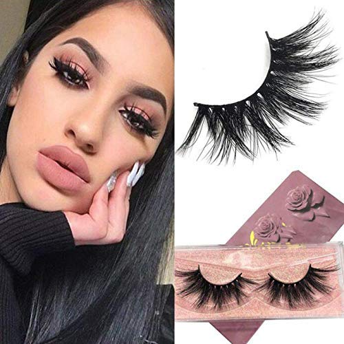 GOO GOO 3D Mink Eyelashes 100% Real Siberian Natural False Eyelashes Luxury Reusable Handmade Mink Fur Eyelashes