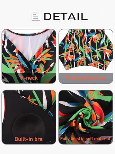 Septangle Ruched Tankini Tops for Women Tummy Control Bathing Suit Top Only V Neck Push Up Swim Tank Top4