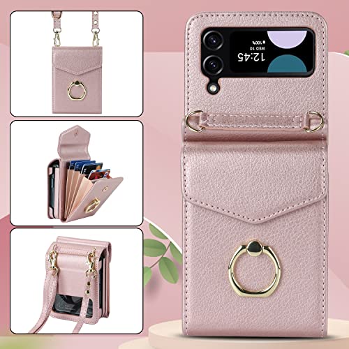 Coque à bandoulière pour Galaxy Z Flip 4, l'accessoire mode mains libres