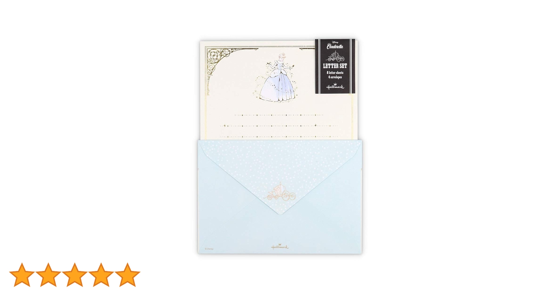 Amazon.co.jp: 日本ホールマーク ディズニー シンデレラ レターセット