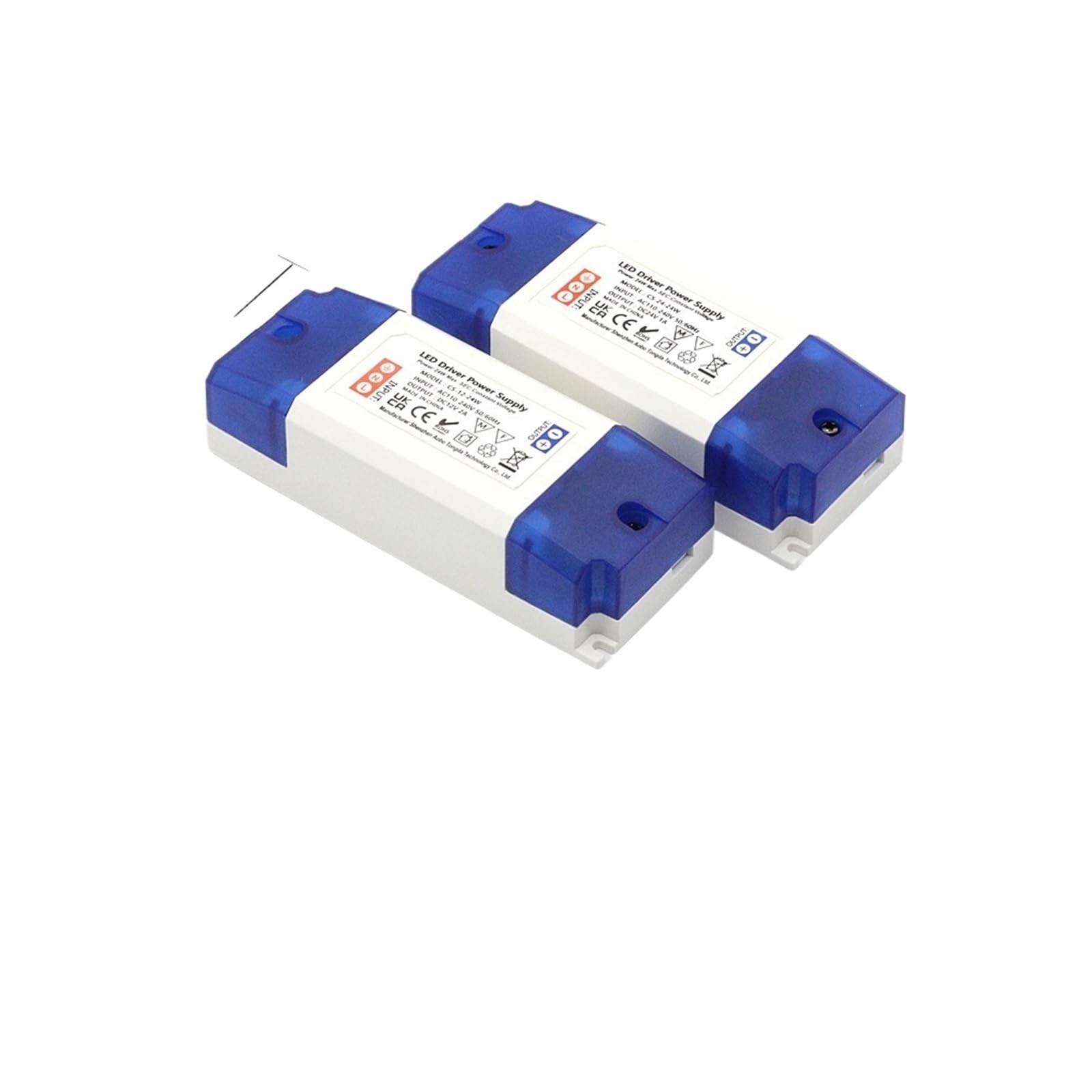 Zasilacz kontrolera LED AC 110-240V 100W 80W 60W 36W 24W 12W Zasilacz taśmowy DC 12V 24V LED Stałe napięcie (24W, DC 12V)