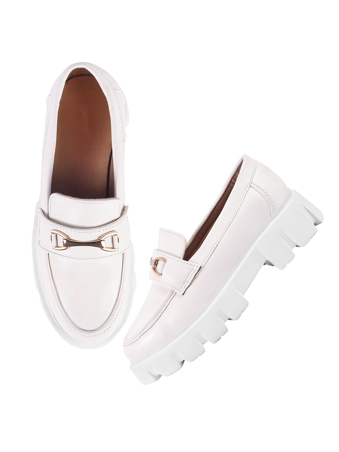 Trendy Lightweight Comfortable Casual Loafer Shoes for Womens and Girls-image-17