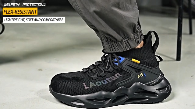 Amazon.com: LAoutun Steel Toe Shoes for Men Lightweight