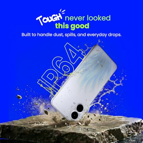 Image of POP X (Flare White, 4GB+64GB) | 120Hz 6.74 inch Smooth Display| IP64 Protection & Drop Resistant | No Network Communication* | AI Active Noise Cancellation | AI Song Identification |AI Flash Snap| 5000mAh