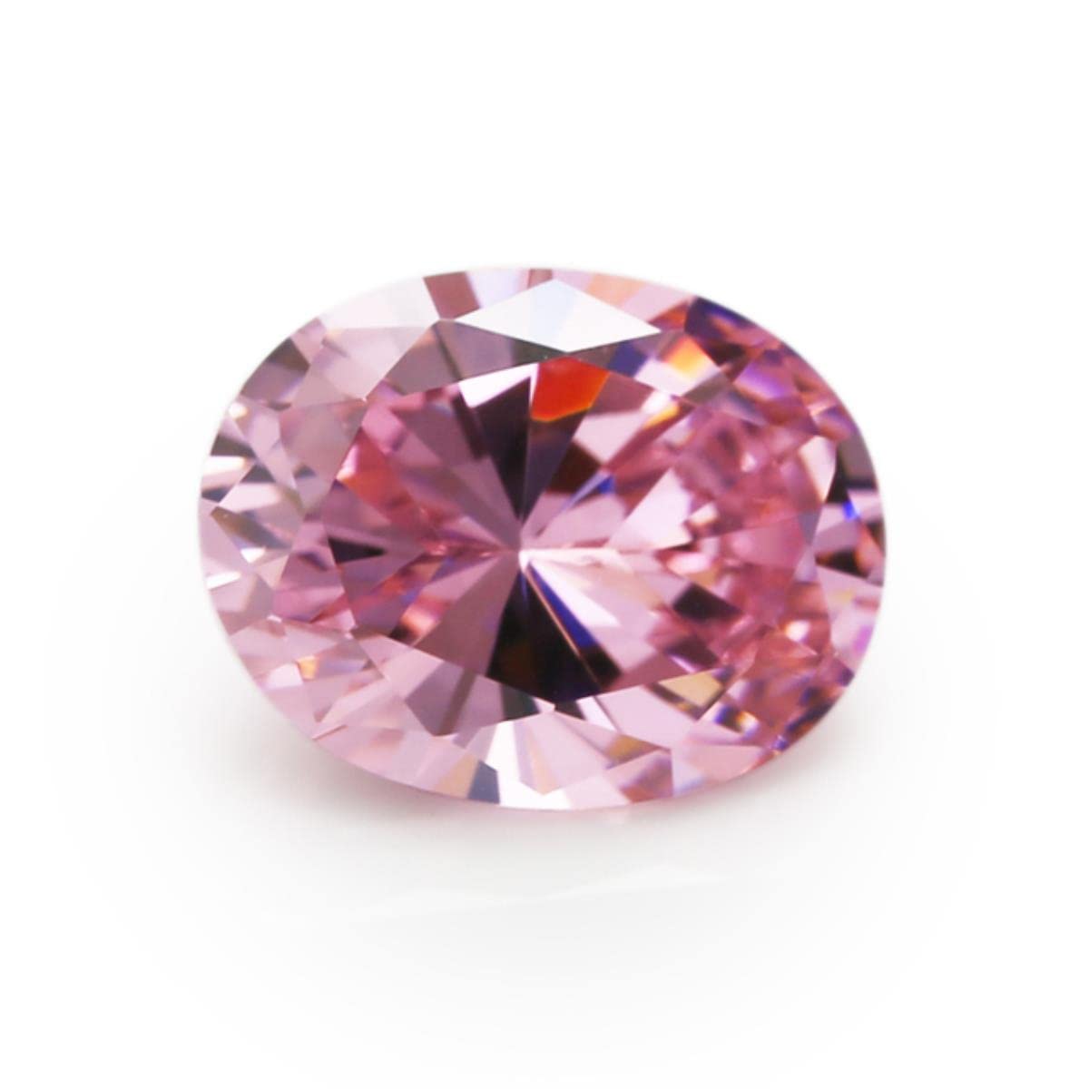 Rozmiar 2x3 ~ 13x18mm owalny złoty żółty, oliwkowy, fioletowy, granatowy, różowy syntetyczny owalny cyrkonia kamień luzem