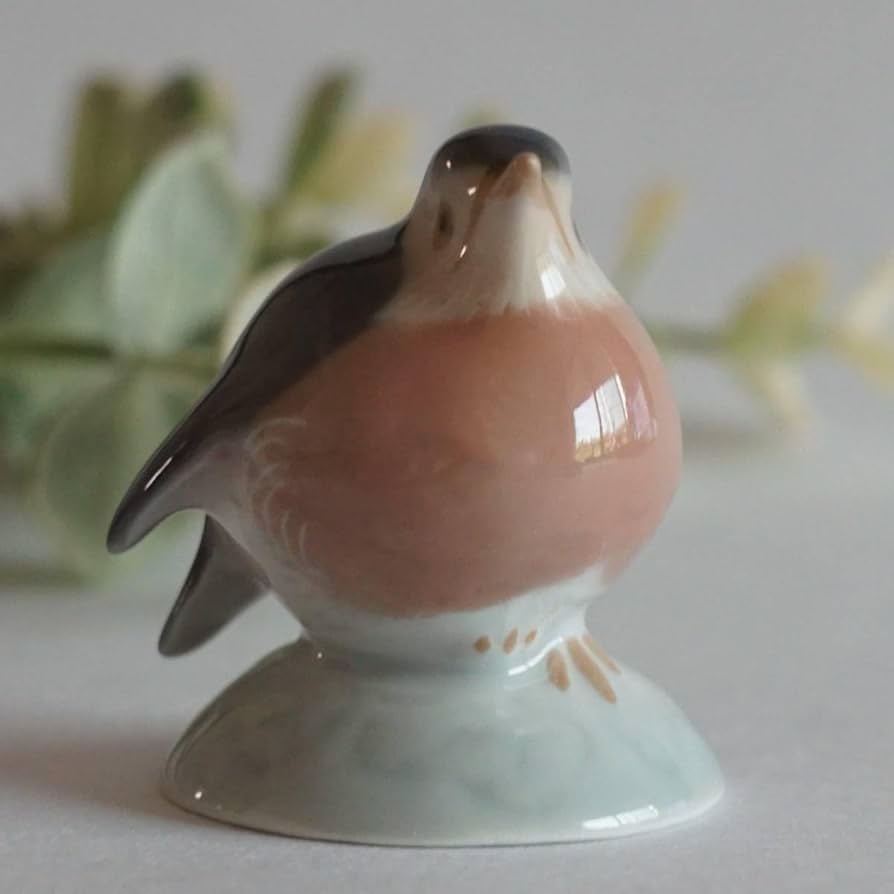 希少　ロイヤルコペンハーゲン フィギュリン■ブルーパルメッテ 小鳥 置物 美品 ロイヤルコペンハーゲン フィギュリン□ブルーパルメッテ 小鳥