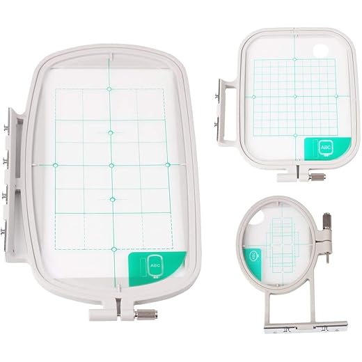 HONEYSEW Embroidery Machine Hoop for Brother SE625 SE600 SE425 SE400 PE550D PE540D PE535 PE525 PE500 LB5000 LB7000 & BabyLock Sofia 2 Verve (100x100mmSA432)