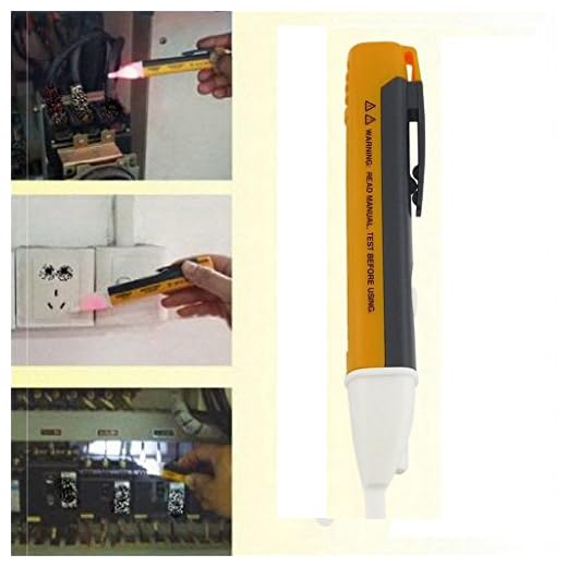 Winwill Probador Eléctrico Del Voltaje De La Ca De La Luz Del Led Sensor 90~1000V Del Detector De La Pluma De La Prueba Del Voltio
