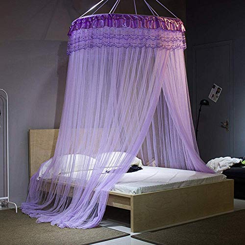 Moustiquaire de lit suspendue pour chambre double et superposé
