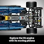 LEGO Technic Oracle Red Bull Racing RB20 F1 Race Car Model Kit - Building Set for Adults, Ages 18+ with Realistic Features - Gift for Groom, Groomsmen - 42206