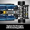 LEGO Technic Oracle Red Bull Racing RB20 F1 Race Car Model Kit - Building Set for Adults, Ages 18+ with Realistic Features - Gift for Birthdays - 42206