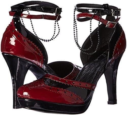 Women's Shoes 4 Inch Heel Pointy Toe Pump (Burgundy;6)