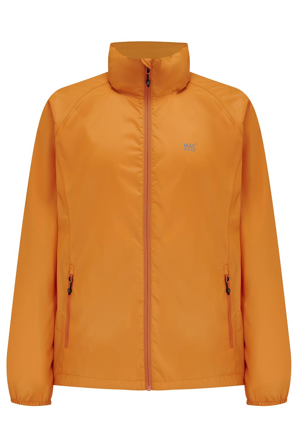 Mac in a Sac - Origin II - Waterproof Packable Jacket for Men & Women - Soft Orange - XS