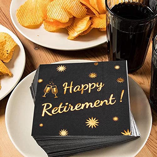 image for Fenyor7i Retirement Party Decoration for Men Women - Happy Retirement 