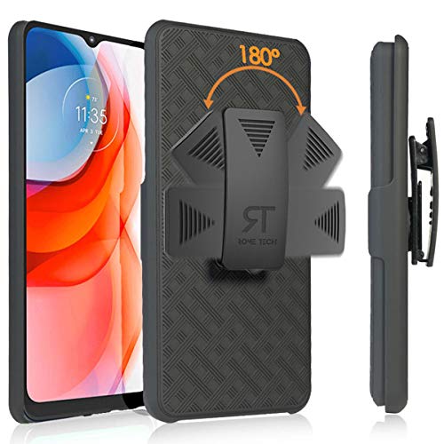 Coque Motorola G Play 2021 anti-chute pour éviter les rayures avec clip ceinture robuste