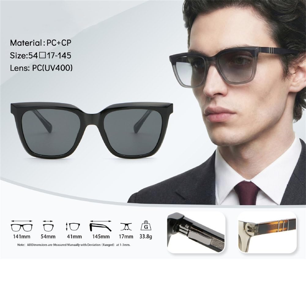 Okulary przeciwsłoneczne z filtrem UV w stylu retro, duże, z polaryzacją, dla mężczyzn i kobiet, do jazdy na świeżym powietrzu, do podróży i jazdy samochodem
