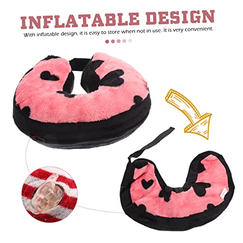 Collar inflable para gatos con visibilidad total y protección suave posquirúrgica 6