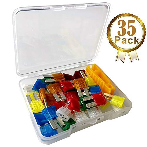 TOOGOO 30 X Mezclado Amp Mini Fusibles Cuchilla para Coche Moto Atm