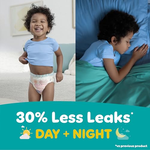 Image of Easy Ups Girls & Boys Potty Training Pants, Size 4 (2T3T), 25 Count, Peppa Pig Absorbent Training Underwear, Up to 100% Leakproof Day and Night, Hypoallergenic