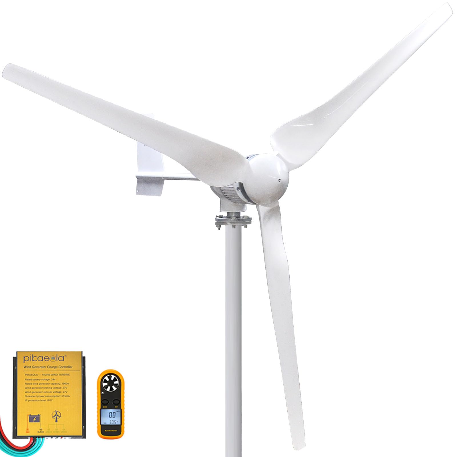 Amazon.com : Pikasola 1000W Wind Turbine Generator，24V Wind