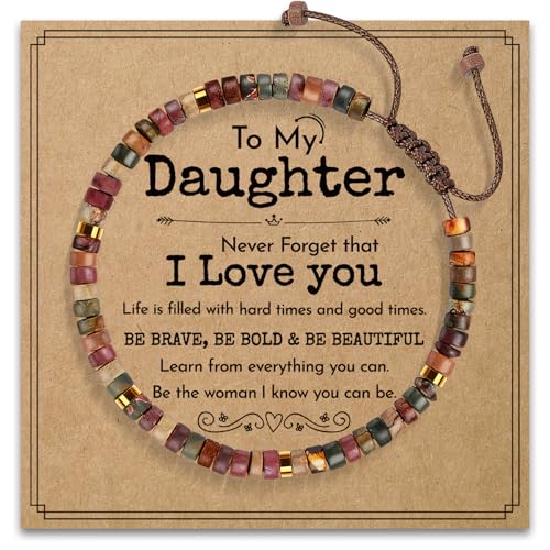 Image of AGOT Daughter in Law Bracelets Gifts: Dear Daughter in Law Birthday Gifts from Mother in Law