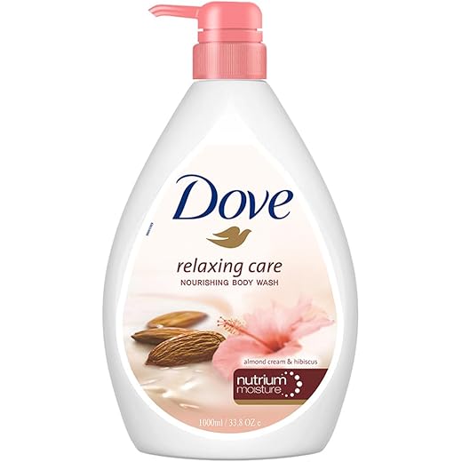 Dove Almond Cream Body Wash - Smooth Skin 1L