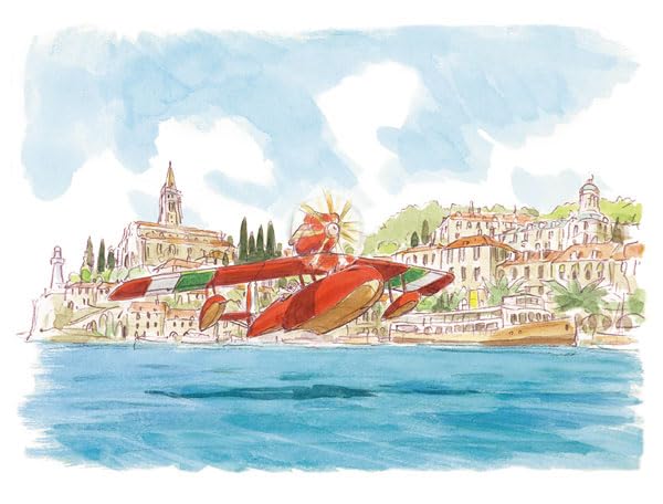 Amazon.co.jp: 紅の豚 グリーティングカード 水彩画シリーズ 紅の豚