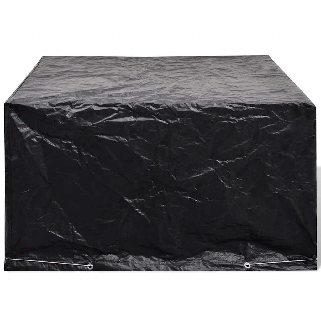 vidaXL Gartenmöbel-Abdeckung – Abdeckplane, 172x113x73 cm, 8 Ösen, Wetterschutz für Rattan-Gartenmöbel