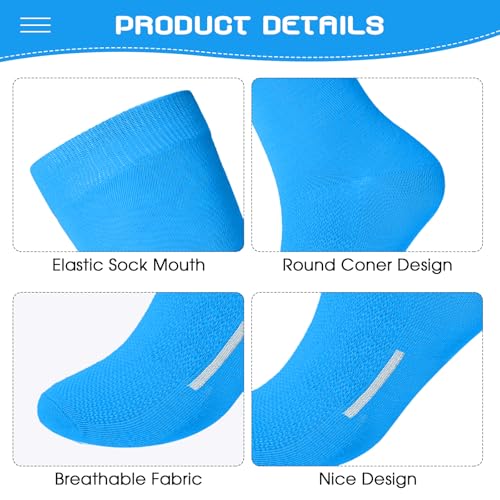 Image of Haysandy 3 Pairs Baseball Socks Bulk Softball Youth
