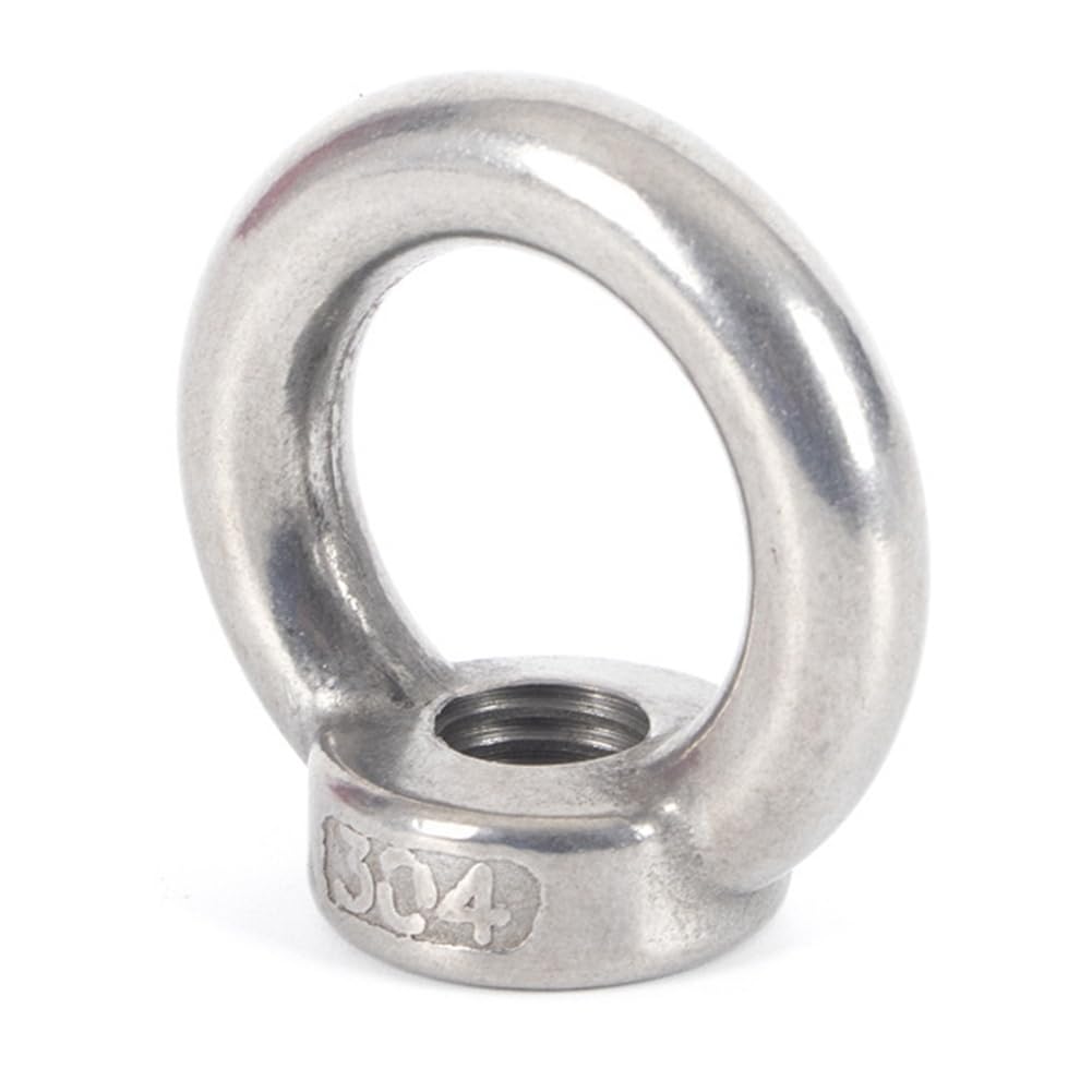 Écrou de Levage en Acier Inoxydable 304 - Écrou de Levage en Acier Inoxydable M10 - Écrous de Levage Circulaires pour Gréement