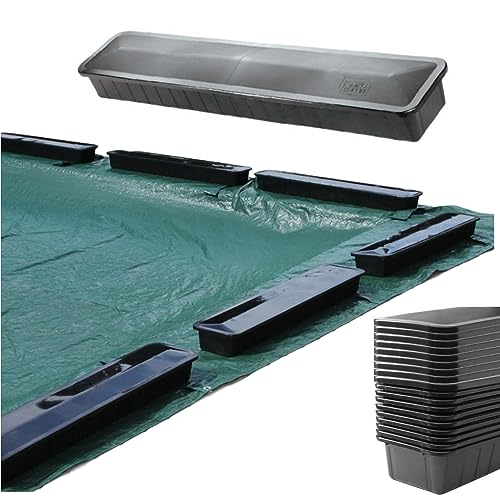 Poolzilla 01-08-005-18PK 18 Pack Water Blocks, Secure Your Pool Cover With Heavy Duty Water Blocks, Made Of Polyethylene thumb #3