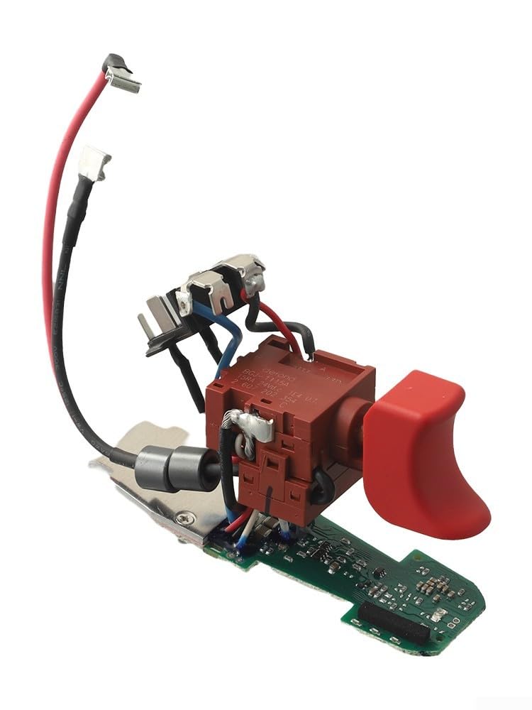 Interruptor de gatillo de repuesto 16072335DK Interruptor de módulo electrónico para GSR10.8-2-LI GSR12-2-LI GSB Destornillador de taladro Herramienta eléctrica Componente de reparación DIY