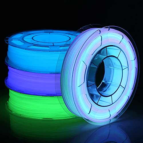 AMOLEN Glow in The Dark Multicolor Change 5 Meter, Green, ...