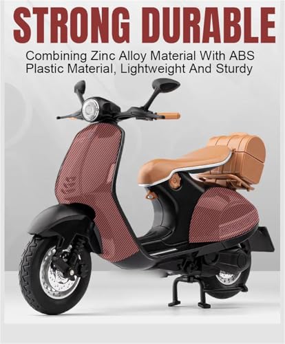 Vespa 946 rétro 1:12 cadeau idéal pour anniversaire de passionné de moto miniature en métal