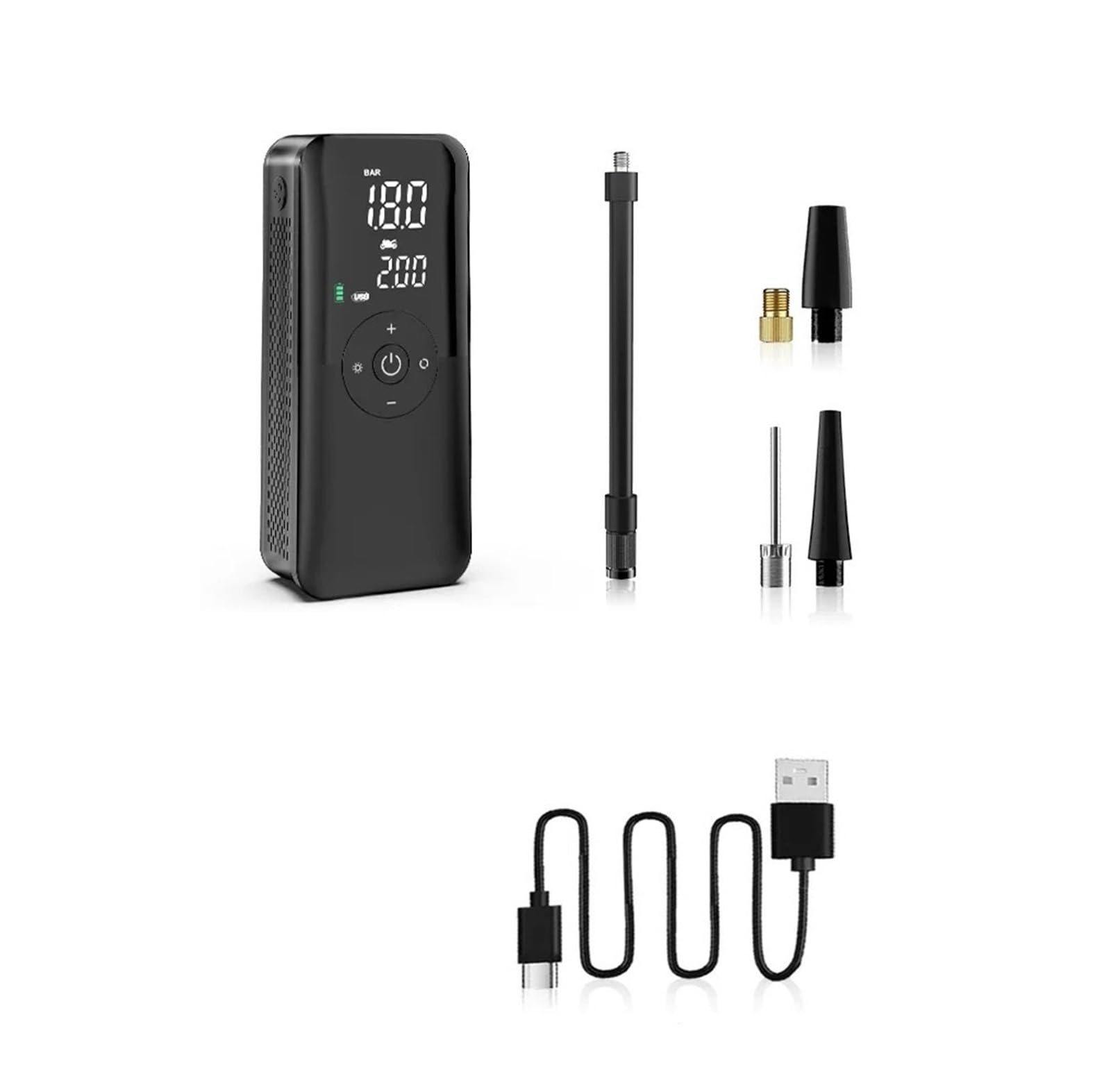 Compresores de aire portátiles Compresor de aire de 150PSI, Inflador de neumáticos portátil para coche, bomba de aire, compresor de aire para coche, motocicletas y bicicletas Inflador Ruedas Coche