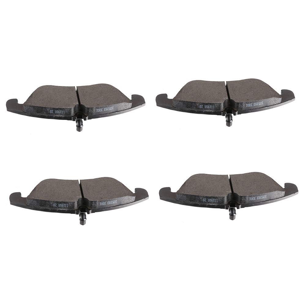 cciyu Professional Ceramic Front Brakes Pads Set fit For Audi A4,A4 allroad,A4 Quattro,A5,A5 Quattro,A6,A6 Quattro,A7 Quattro,allroad,Q5,S4,For Audi S5