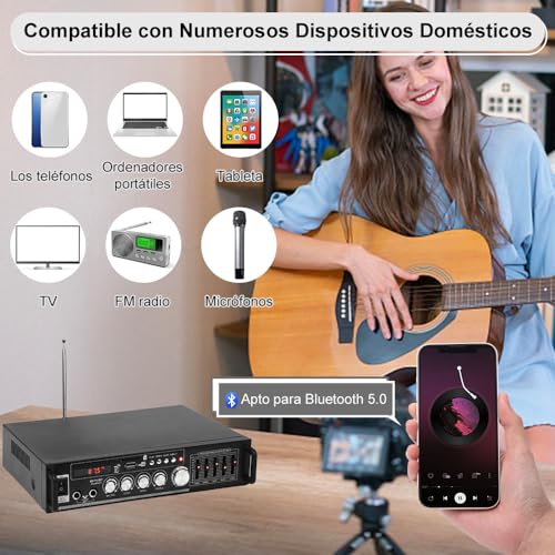 Audio Para Autos, Musical Instruments amplificador mitzu 500w Marca Kesntto (3)