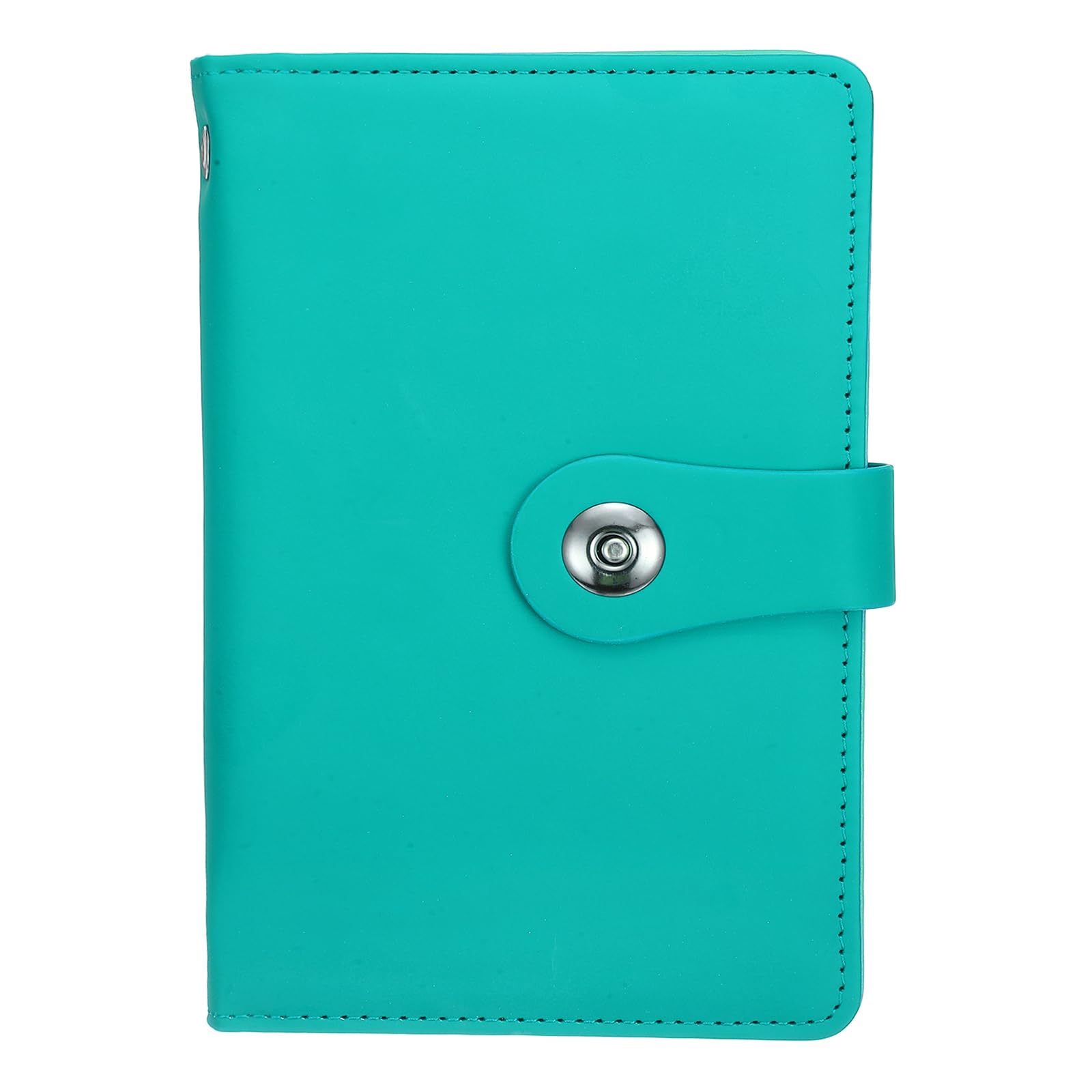PATIKIL 100 Envelope Challenge Binder, A6 PU Leather Savings Challenges Book with Envelopes Money Saving Binder with Horizontal Insert for Office Budgeting Saving Expense, Bright Green