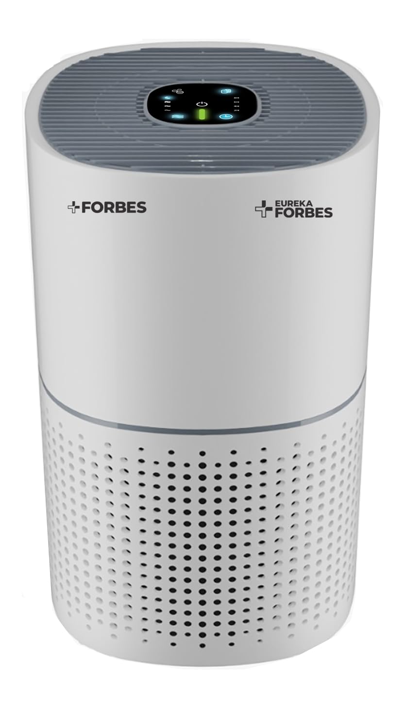 Forbes Air Purifier 270|True HEPA H13 Filter & Surround 360° Air Intake Tech|Removes 99.97% PM2.5, Dust, Allergens, Bacteria & Pollen| 4-Stage Purification| Covers up to 365 Sq.Ft