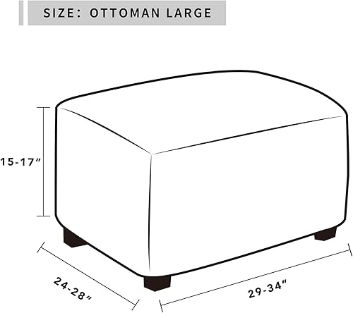 Miniatura 4 de Easy-Going Funda para silla otomana grande