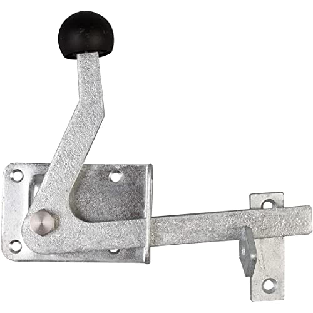 Alberts Steel 210120 Garden Gate Latch | Hot-Dip Galvanised | 80 X 55 Mm