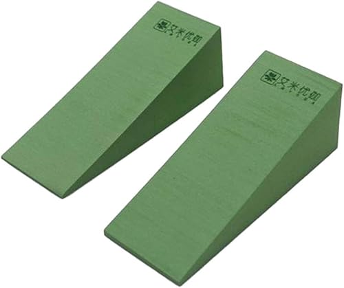 Miniatura 6 de 2 piezas de cuña de espuma de yoga, bloque de cuña EVA, soporte de espalda para estirador de talón, estirador de pantorrilla inclinada