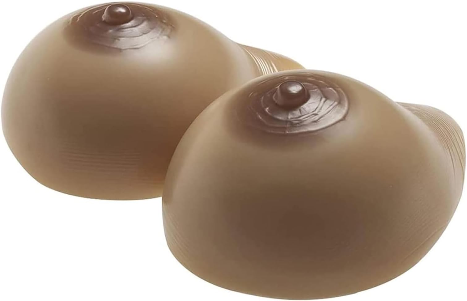 1 Pair Self Adhesive Silicone Breast Forms, Long Tail Teardrop Fake Boobs Prosthesis, Chest Improvement Bra Enhancers Inserts